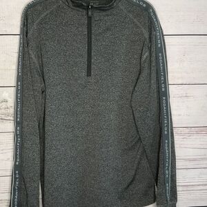 Rodan + Fields Gray Quarter-Zip Pullover